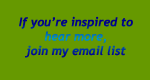 If you're inspired, sign up for Toni's newsletter